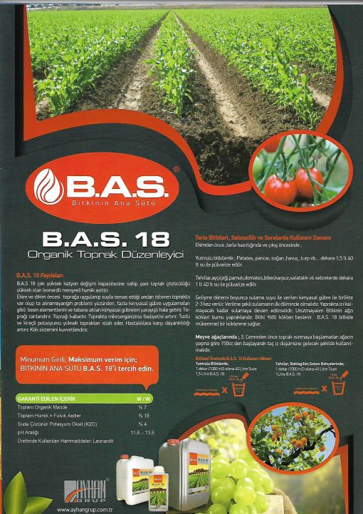 BAS 18 HUMİK ASİT